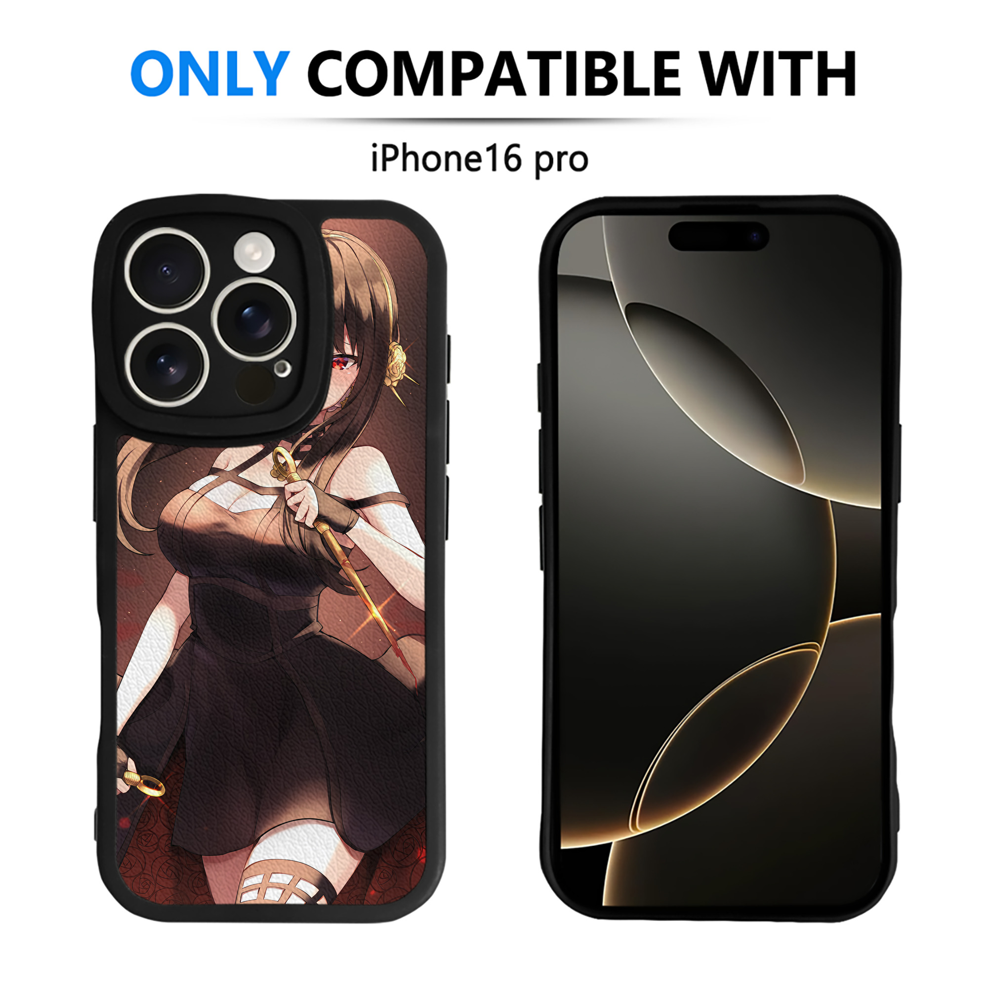 （画像用） SPY×FAMILY间谍家家酒 【iPhone 16シリーズ対応】シリコンスマホケース（レザー調） 材質：シリコン